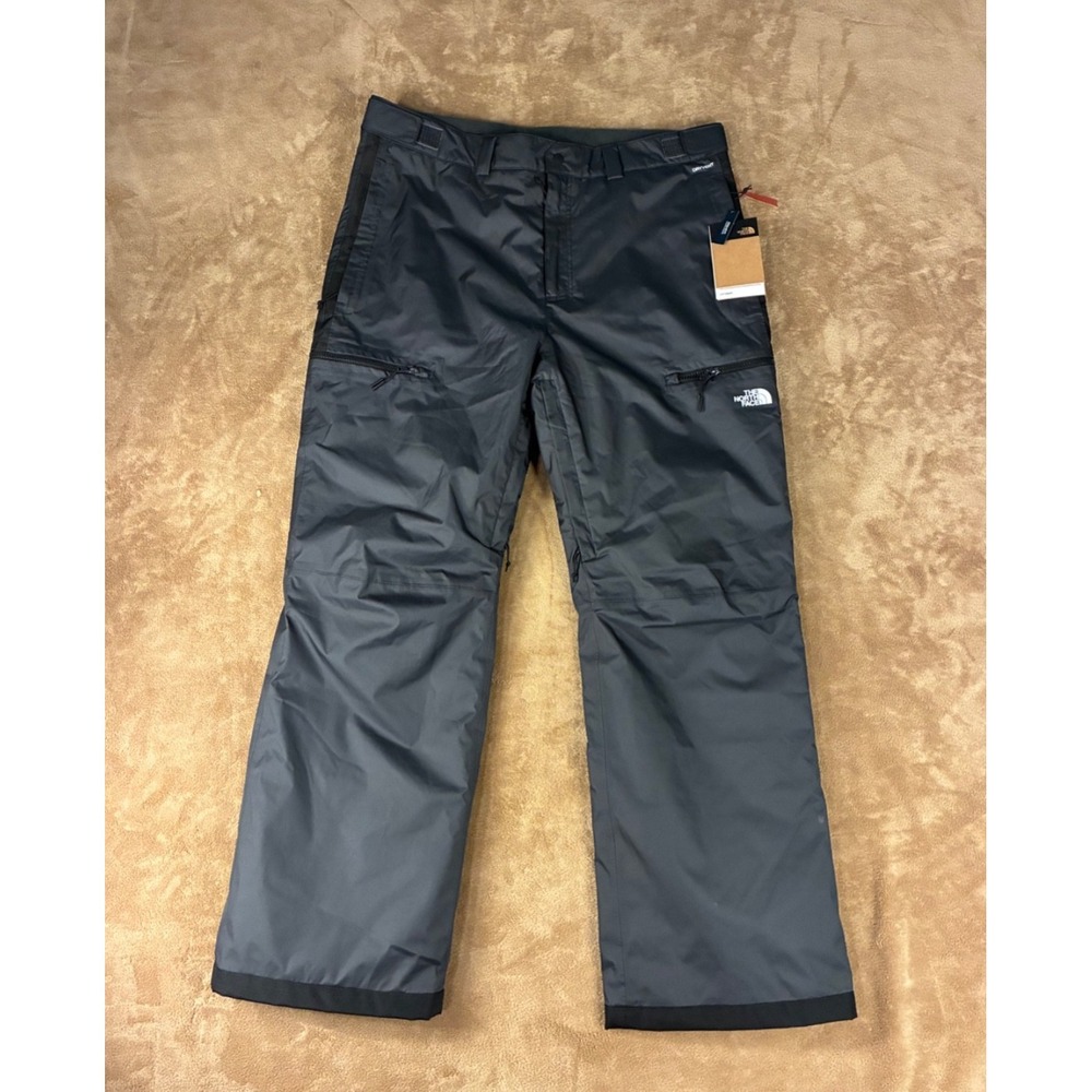 NWT North Face Mens Freedom Insulated Snow Pants Asphalt Grey Size XL Ski-Pants